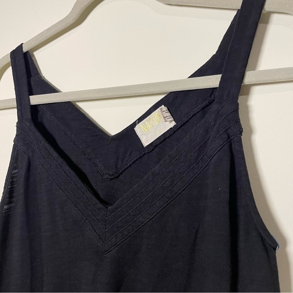 NATION LTD LARKIN A-LINE MINI DRESS IN JET BLACK - Picture 8 of 11